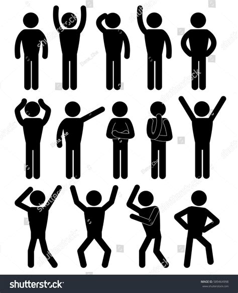 stick figure positions|Stick Figure Positions royalty